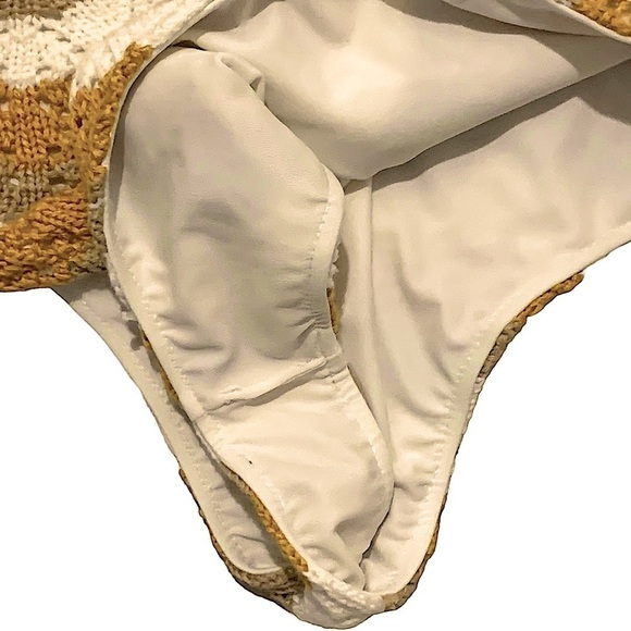 TULAROSA Revolve Rocky Barnes Walker Crochet One Piece Swimsuit Size Small - Picture 11 of 11